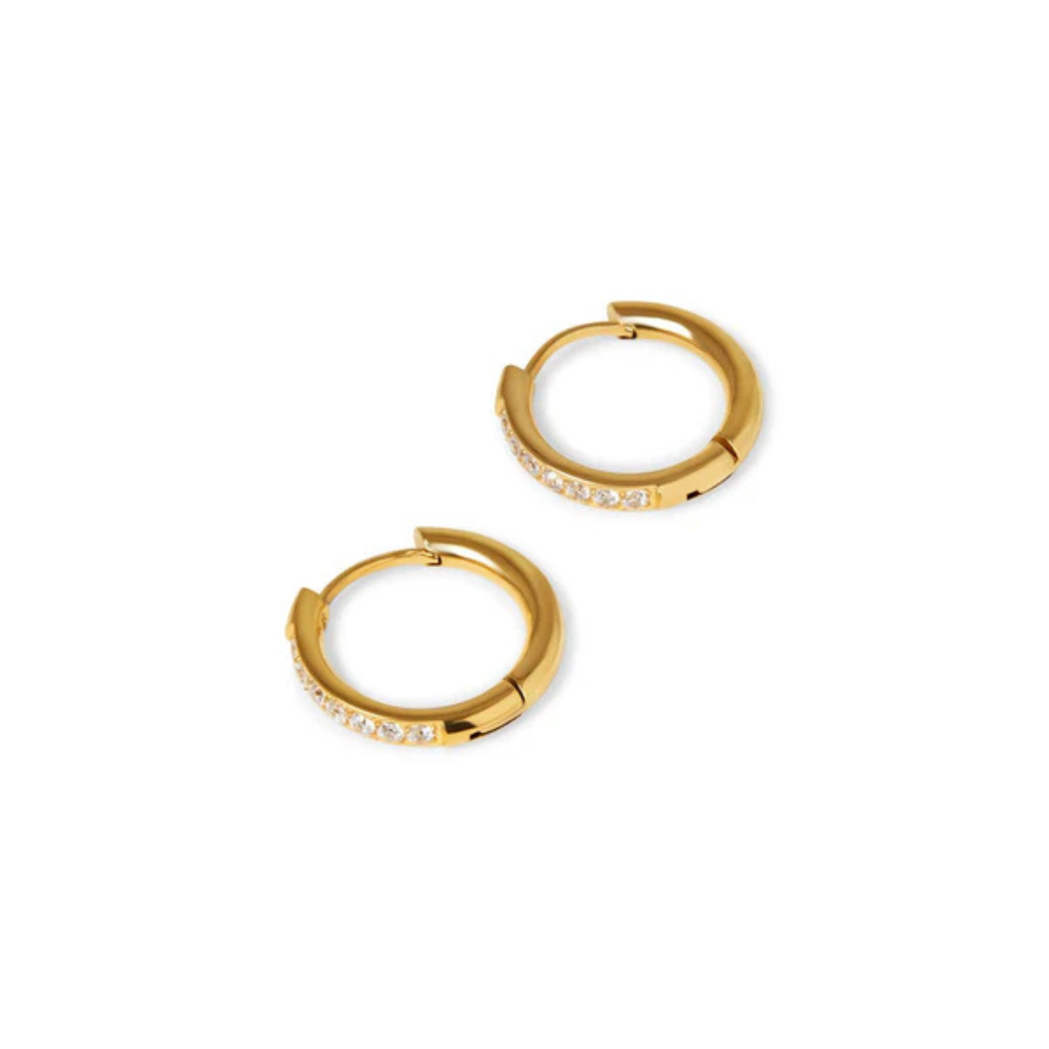 Créoles Arielle Plaquées en Or 18 Carats
