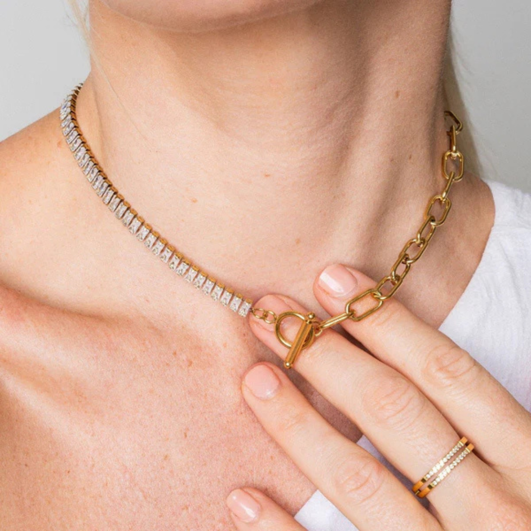 Collier Riviera Étincelant