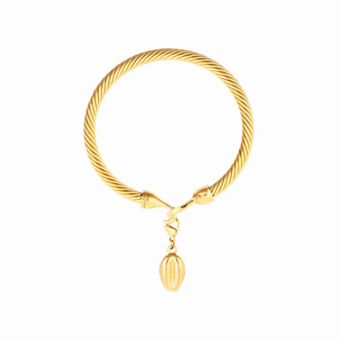 Bracelet Coquillage Camille Doré